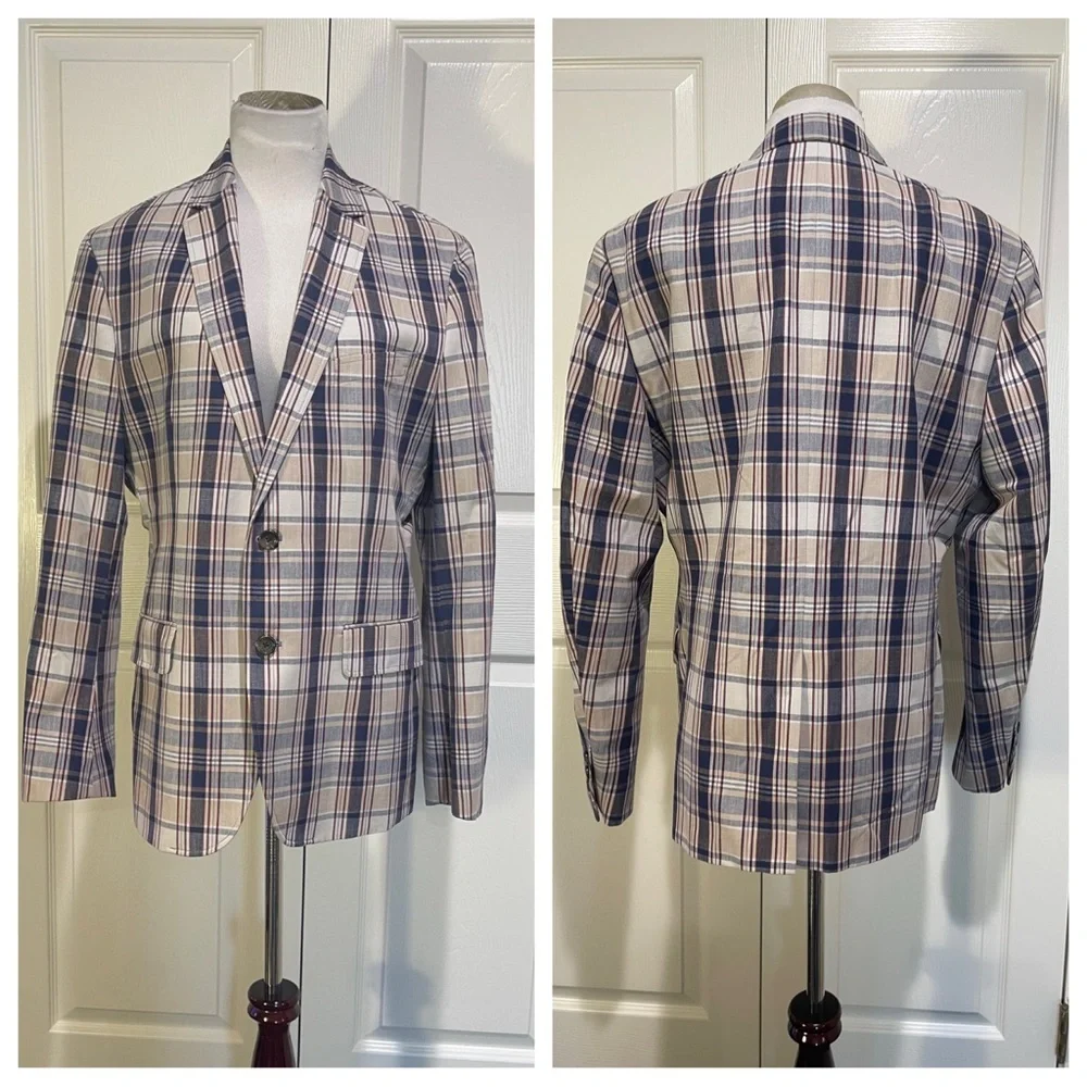 Banana Republic Mad Men Collection 1960s Retro  Plaid